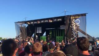 Attila  full set Shakopee Minnesota Warped Tour 2017 [upl. by Hereld]