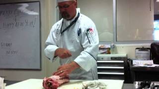 How to Truss a Pork Loin [upl. by Saxela696]