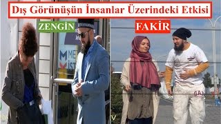 Zengin ve Fakir Arasındaki Fark  Sosyal Deney ahsen tv [upl. by Eran516]