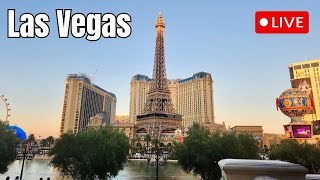 🔴 Las Vegas LIVE  IRL Monday Evening Walk on the Strip September 16 2024 [upl. by Poll]