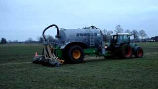 Fendt 30890 Injecteren met Joskin Cobra 9000es [upl. by Bixler45]