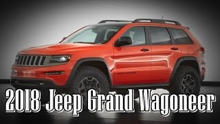 2018 Jeep Grand Wagoneer Concept Interior and Exterior [upl. by Tadio514]