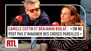 Camille Cottin et Benjamin Biolay  quotOn ne peut pas imaginer des choses pareillesquot [upl. by Liz]