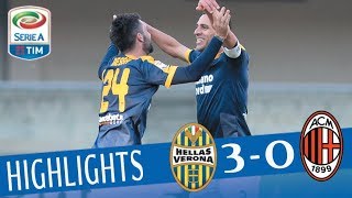 Verona  Milan 30  Highlights  Giornata 17  Serie A TIM 201718 [upl. by Chesnut]