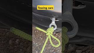 Beautiful and reliable Towing car topknot knot rope knottutorial bowknot [upl. by Garibold]