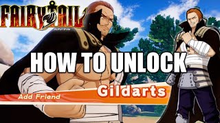 HOW TO UNLOCK GILDARTS IN FAIRY TAIL [upl. by Bourque]