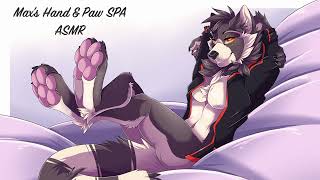 Furry ASMR Maxs Soothing Spa tapping brushing softspoken [upl. by Keung]