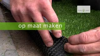 Kunstgras leggen of laten leggen  EasyLawn adviseert [upl. by Enigroeg]