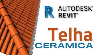 Telha Cerâmica em Revit 📌 [upl. by Lytton]