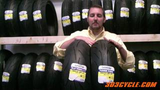 Michelin Tire Comparison  www303cyclecom [upl. by Notsa]