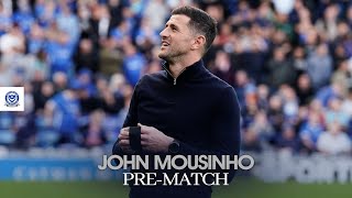 John Mousinho prematch  Pompey vs Charlton Athletic [upl. by Beare]