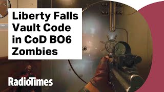 CoD BO6 Zombies vault code How to open Liberty Falls vault explained [upl. by Eatnwahs]