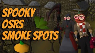 Spooky OSRS Smoke spots [upl. by Einaoj620]