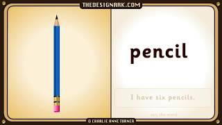 PENCIL How to pronounce the English word pencil [upl. by Ayekin]