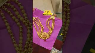 Necklace Design INDIAGOLD trendi ng jewelry Rajasthani goldJewelry design gold unique shortvideo [upl. by Atilol619]