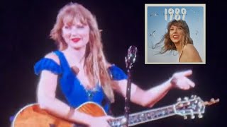 1989 TAYLORS VERSION ANNOUNCEMENT  REACTION [upl. by Alyac]