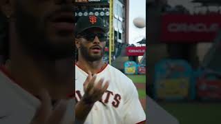 Fred Warner Shows Off Juggling Skills at Oracle Park Shorts [upl. by Drawd]