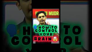 🗣How to control your brain🤯motivation braintest shorts ytshorts controlmind boardexam 10th [upl. by Born151]