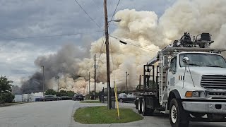 Conyers BioLab fire 29 September 2024 [upl. by Hillary]