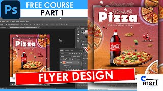 How to Create a Professional Flyer in Photoshop Restaurant Flyer and [upl. by Melodee214]