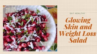 Beetroot Salad for Weight Loss amp Glowing Skin  Reduce 3 Kgs Weight in 7 Days [upl. by Alyek]