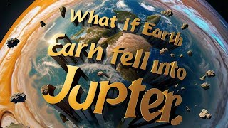 What if Earth fell into Jupiter  Earth Falling Into Jupiter  Travel In Space [upl. by Ecined782]