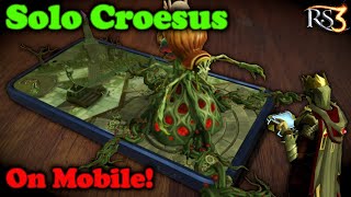 RS3  Solo Croesus On Mobile [upl. by Ahsiak428]