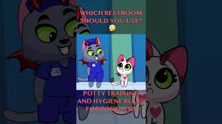 🤔 CAN KITTY FIND THE RIGHT RESTROOM 🚽🐾 POTTY TRAINING FUN FOR KIDS 😻 [upl. by Mckinney]