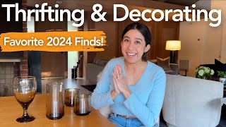 Thrift With Me Vintage Glassware Score amp 2024 Favorites So Far [upl. by Aoniak]