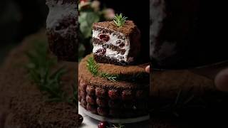 Black forest cake Recipe 🍰 🍒👩🏻‍🍳 ForêtNoire Black Forest Cake Shorts  Make black forest ca [upl. by Luemas118]