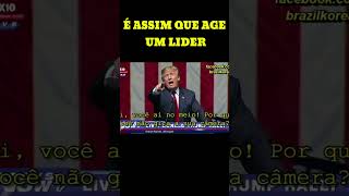 QUANDO TRUMP MOSTROU QUE SABE TRABALHAR EM EQUIPA Trump donaldtrump eleicao2024 Presidentetrump [upl. by Malina]