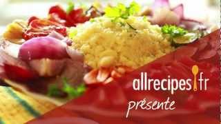 Recette de couscous aux légumes grillés [upl. by Ayama]