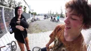 Stevie Churchill  The Barcelona Dub BMX Jam [upl. by Ntisuj]