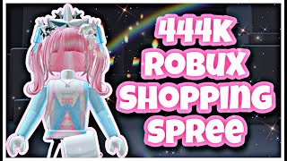 444K ROBUX Shopping Spree🤑 ROBLOX [upl. by Maillw930]