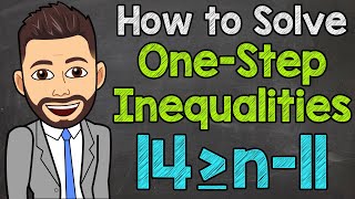 How to Solve OneStep Inequalities  Math with Mr J [upl. by Haas]