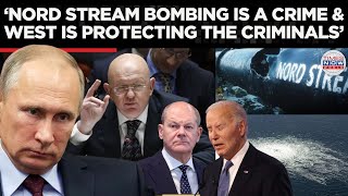 Russia Points Fingers US Allies Hiding the Truth on Nord Stream Bombing  Times Now World [upl. by Adnorrehs]