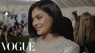 Kylie Jenner on Her First Met Gala  Met Gala 2016 [upl. by Selima]