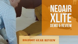 NeoAir Xlite Pump Sack Demo amp Review [upl. by Nihahs]