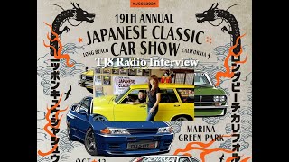 YAMAGUCHI Terry Interview Japanese Classic Car Show JCCS2024 JCCS TJSRADIO [upl. by Aubarta]