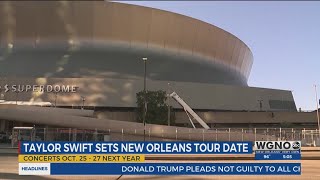 Taylor Swift announces additional New Orleans dates for “Eras Tour” 2024 [upl. by Otes515]