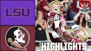 LSU Tigers vs Florida State Seminoles  Full Game Highlights [upl. by Apicella]