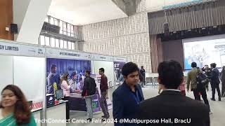 TechConnect Engineering amp Computer Science Career Fair 2024 Multipurpose Hall BRAC University [upl. by Aicnarf]