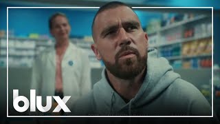 Travis Kelce Pfizer Commercial 🏈 FULL  blux [upl. by Donovan]