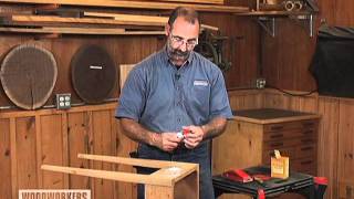 Woodworking Tip Finishing  How to Repair Wood Cracks [upl. by Dnaloy]