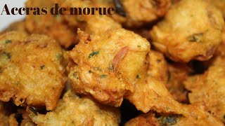 Accras de morue Recette antillais [upl. by Haneen667]