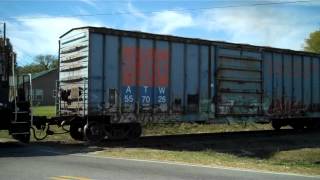 Valdosta Railway at Valdosta GA 111211 [upl. by Nyrhtac804]