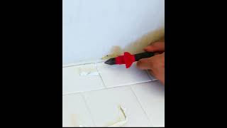 How to remove caulk easily using  Allway Caulk Tool [upl. by Seigel]