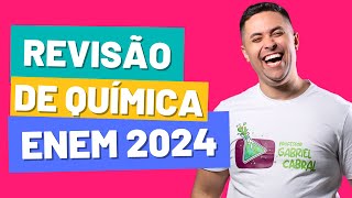 Revisão de Química  Enem 2024 [upl. by Thrasher]