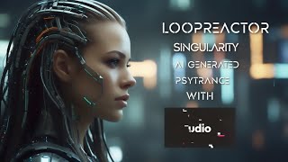 Singularity ai generated PSYTRANCE with UDIO LoopReactor [upl. by Karie]