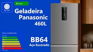 Unboxing  Geladeira Panasonic BB64 460 litros [upl. by Yrrol935]